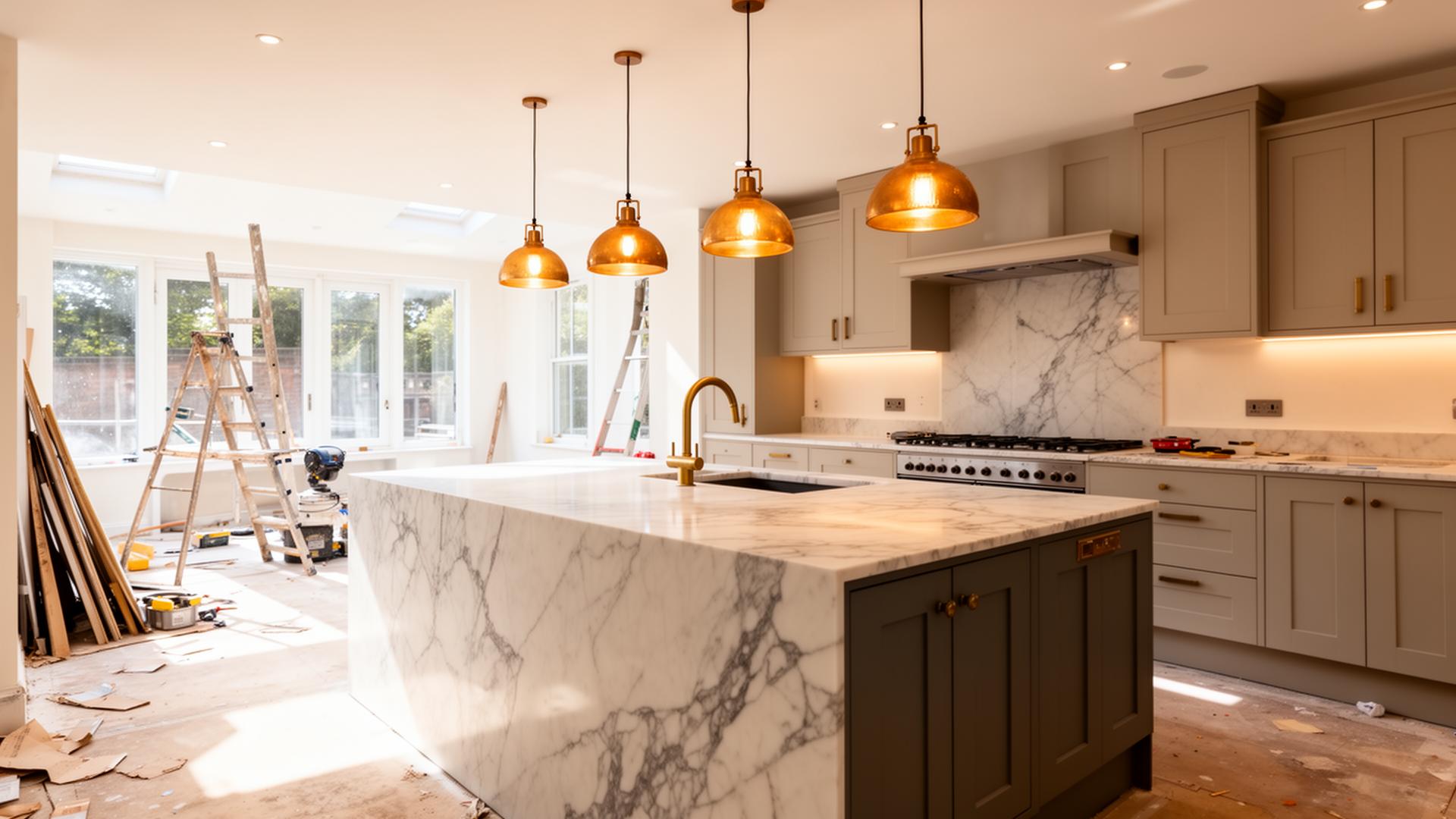 Bright modern kitchen renovation